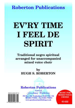 Roberton: Ev'ry Time I Feel De Spirit