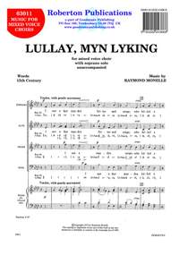 Monelle: Lullay, Myn Lykyng