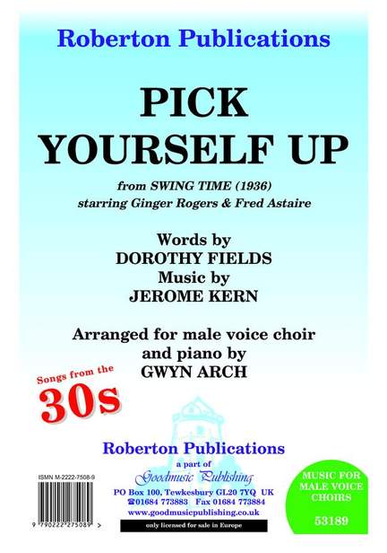 Kern: Pick Yourself Up (Arr.Arch)