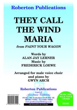 Loewe: They Call The Wind Maria (Arr.Arch)