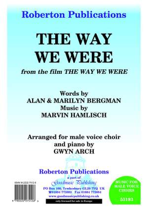 Hamlisch: The Way We Were (Arr.Arch)