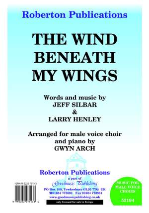 Silbar/Henley: Wind Beneath My Wings (Arr.Arch)