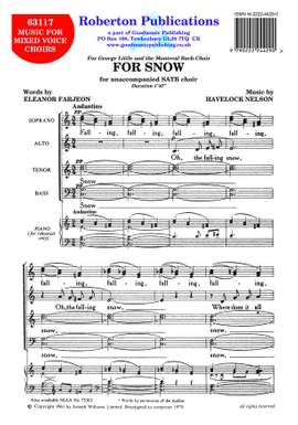 Nelson H: For Snow