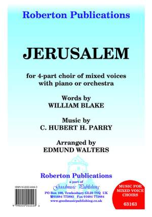 Parry: Jerusalem (In Key F)