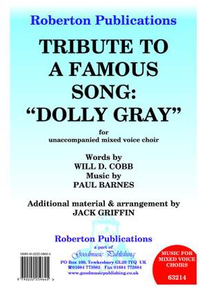 Griffin: Tribute To A Famous Song:Dolly Gray Product Image