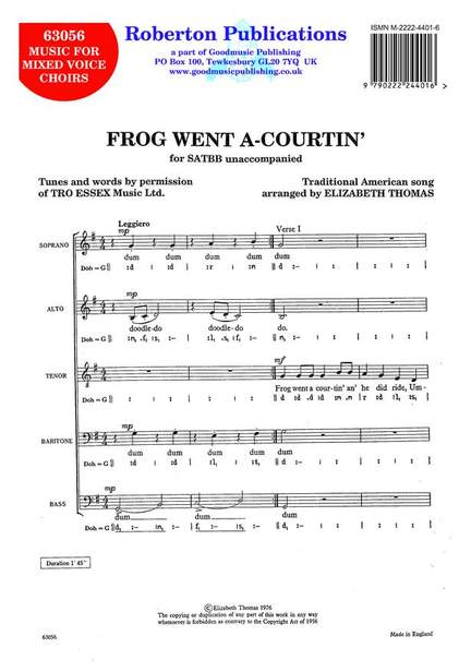 Thomas: Frog Went A-Courtin'