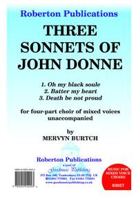 Burtch: Three Sonnets Of John Donne