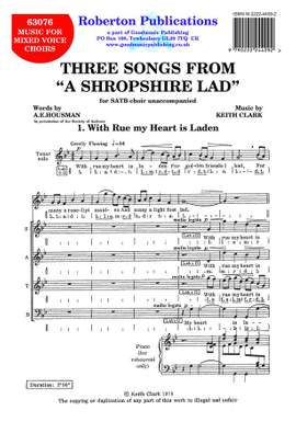 Clark: Three Songs From A Shropshire Lad
