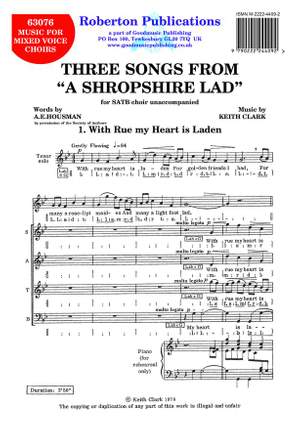 Clark: Three Songs From A Shropshire Lad