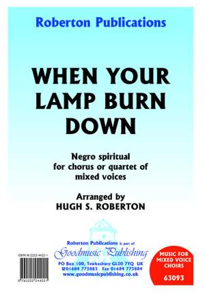 Roberton: When Your Lamp Burn Down