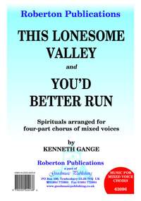 Gange: This Lonesome Valley/You'D Better R