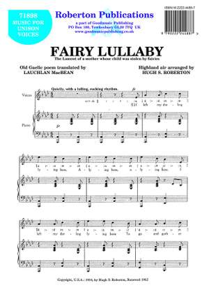 Roberton: Fairy Lullaby