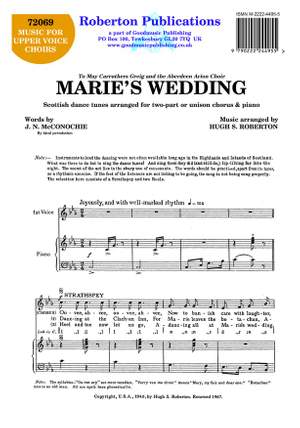 Roberton: Marie's Wedding