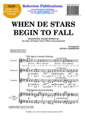 Roberton: When De Stars Begin To Fall