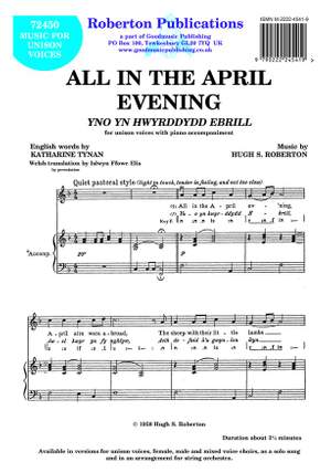 Roberton: All In The April Evening (Eng/Welsh)