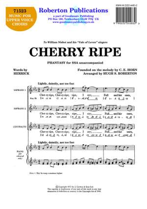 Roberton: Cherry Ripe