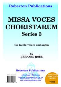 Rose&#x3A;&#x20;Missa&#x3A;&#x20;Voces&#x20;Choristarum&#x20;Series&#x20;3