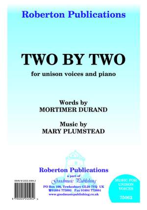 Plumstead: Two By Two