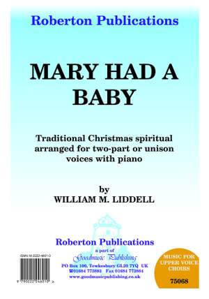Liddell W: Mary Had A Baby