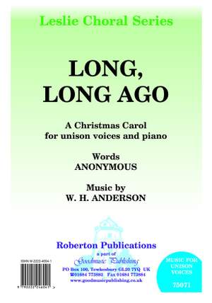Anderson: Long Long Ago