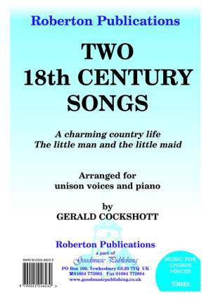 Cockshott: Two Eighteenth Century Songs