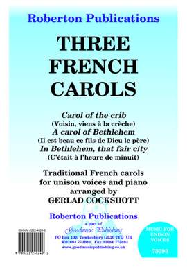 Cockshott: Three French Carols