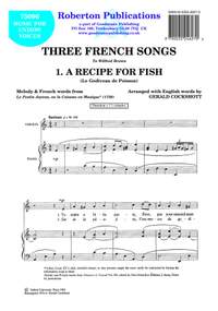 Cockshott: Three French Songs