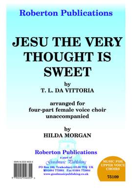 Vittoria: Jesu The Very Thought Is Sweet