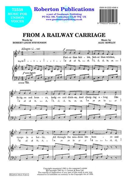 Rowley: From A Railway Carriage