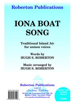 Roberton: Iona Boat Song