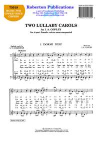 Copley: Two Lullaby Carols