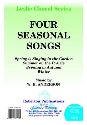 Anderson: Four Seasonal Songs