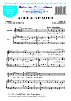 Anderson: Child's Prayer/Old Shepherd's Prayer