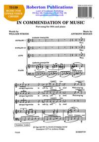 Hedges: In Commendation Of Music