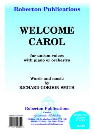 Gordon-Smith: Welcome Carol