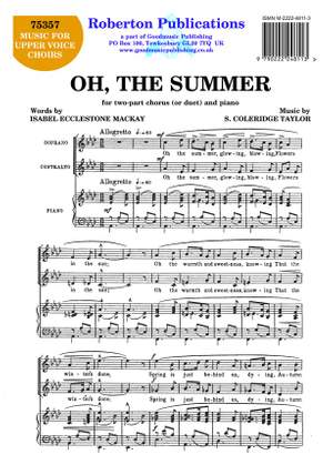 Coleridge-Taylor: Oh, The Summer