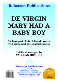 Meakins: De Virgin Mary Had A Baby Boy
