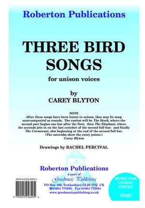 Blyton: Three Bird Songs
