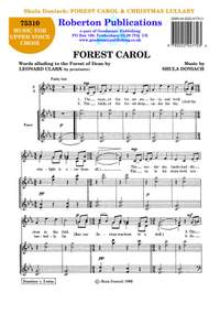 Doniach: Forest Carol / Christmas Lullaby