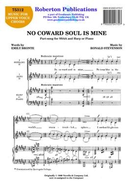 Stevenson: No Coward Soul Is Mine