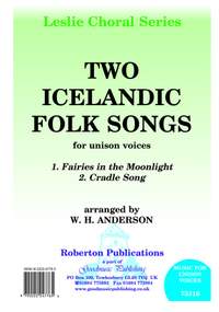 Anderson: Two Icelandic Folk Songs