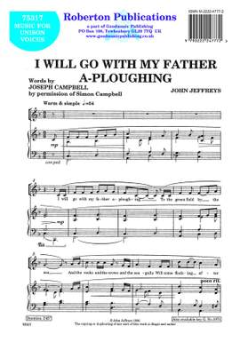 Jeffreys J: I Will Go With My Father [Key F]
