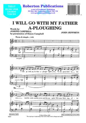 Jeffreys J: I Will Go With My Father [Key F]