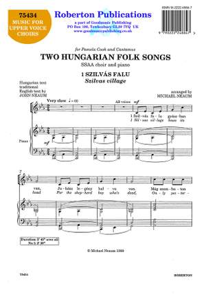 Neaum: Two Hungarian Folk Songs