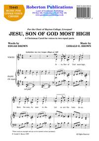 Brown G: Jesu Son Of God Most High