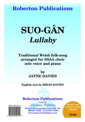 Davies Jayne: Suo Gan (Lullaby)
