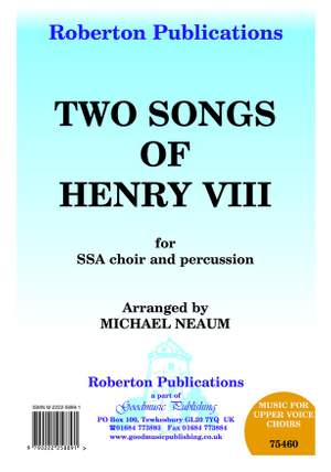 Neaum: Two Songs Of Henry Viii