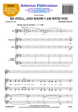 Neaum: Be Still And Know I Am With You
