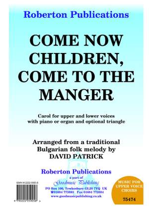 Patrick: Come Now Children (Sa And/Or Tb)