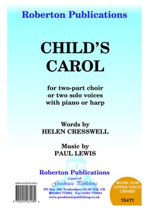 Lewis P: Child's Carol
